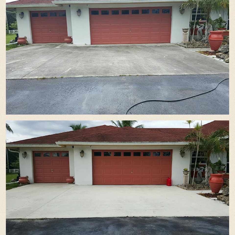 driveway cleaning